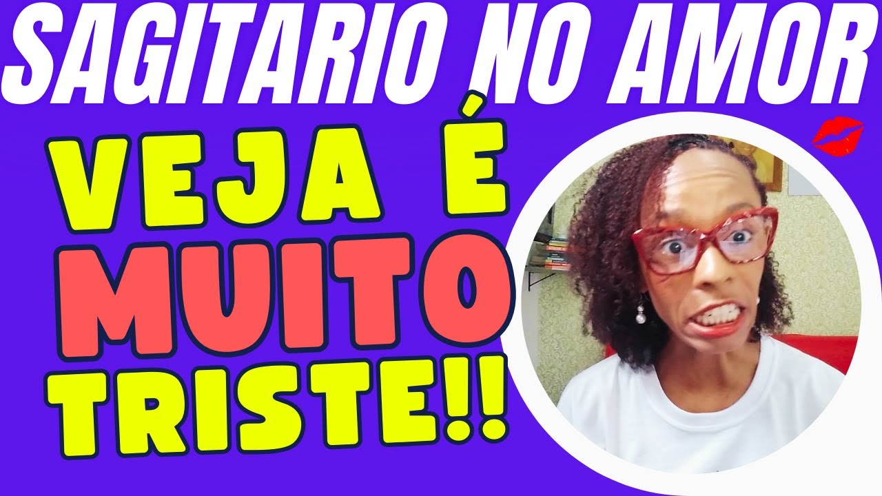 SAGITÁRIO NO AMOR ♐ VEJA!!! É MUITO TRISTE O QUE ESTÁ ACONTECENDO COM ESSA PESSOA SEM VOCÊ!!