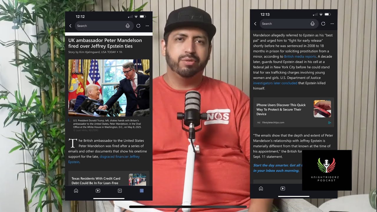 Uk ambassador fired over ties with Epstein, lynching in  Mississippi? + more