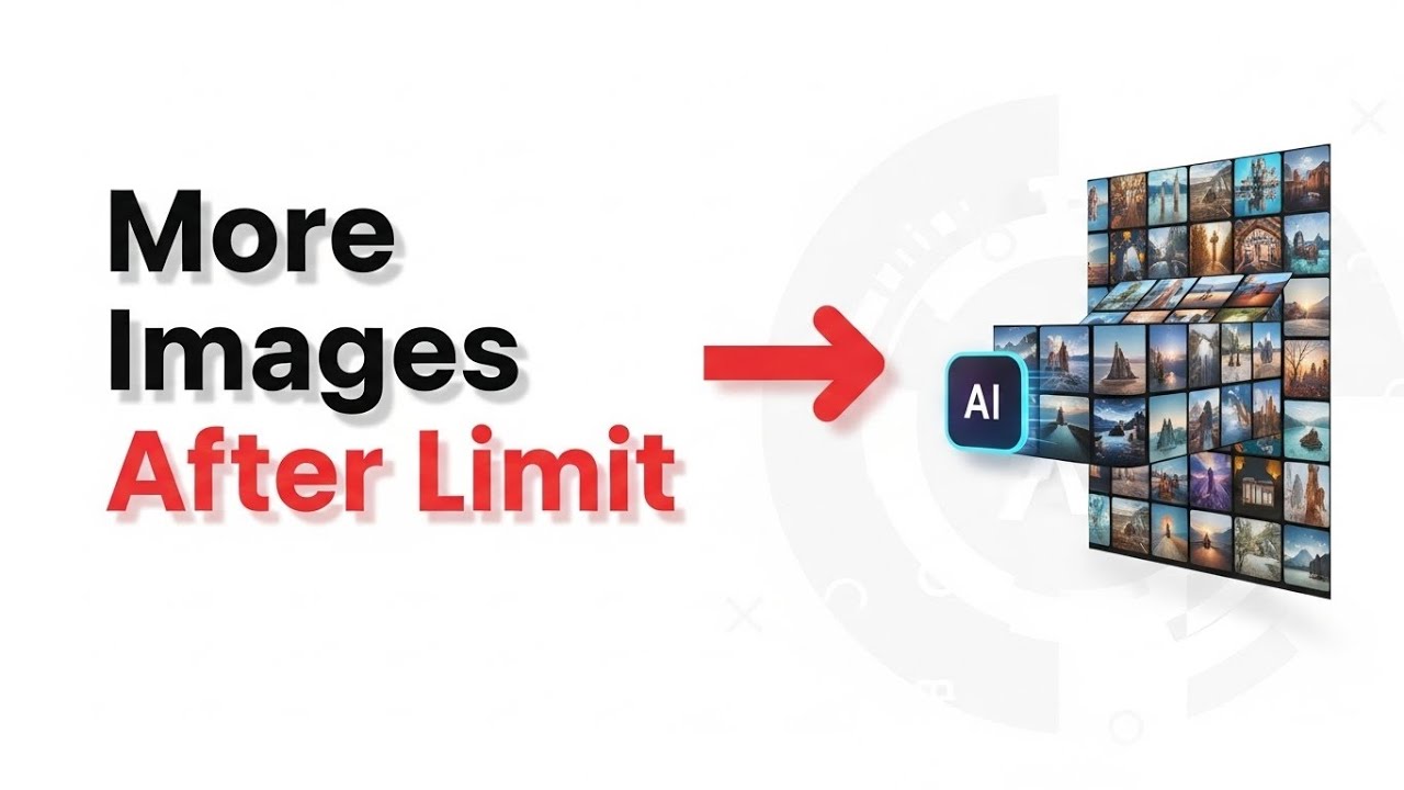 How to Create MORE IMAGES After Hitting Limit in Gemini AI (No Need to Wait)