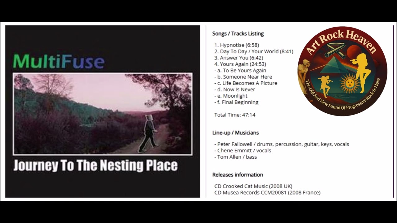 Multifuse(UK)-Journey To The Nesting Place(2008)-Yours Again, (Progressive rock)