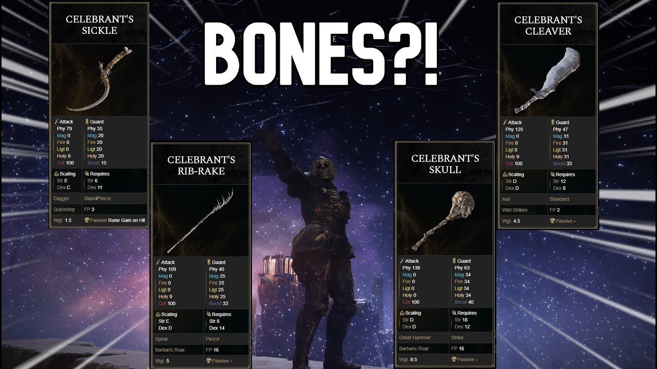 Elden Ring But I Can Only Use Bones?!?! (Halloween special)