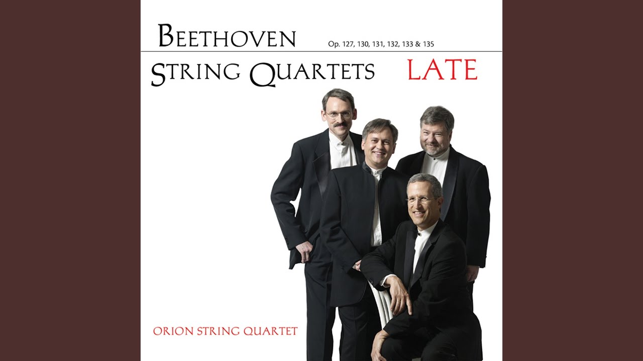 String Quartet No. 14 in C-Sharp Minor, Op. 131: IV. Andante, ma non troppo e molto cantabile
