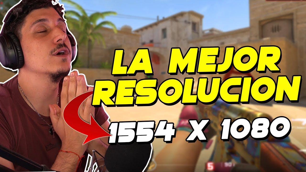 JUGANDO POR PRIMERA VEZ EN 1554 x 1080 AL COUNTER STRIKE 2