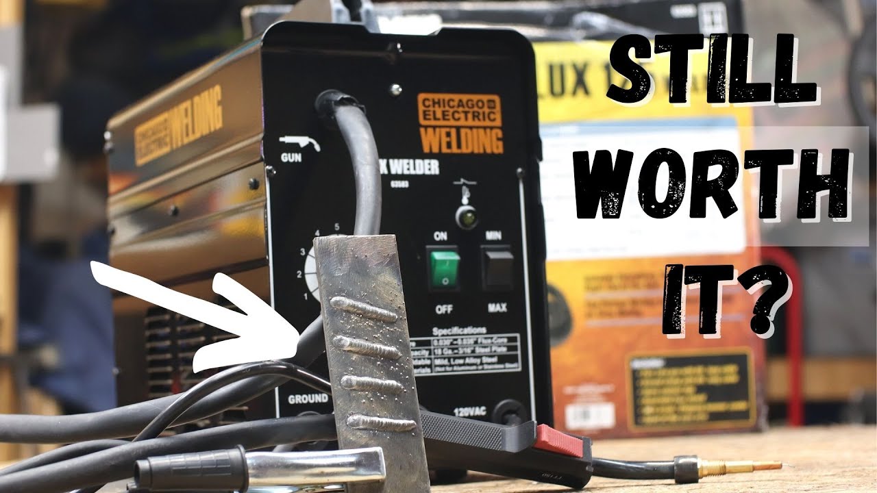 ОБЗОР сварщика Harbor Freight, Chicago Electric 125, НЕ ПОКУПАЙТЕ НОВЫЙ?