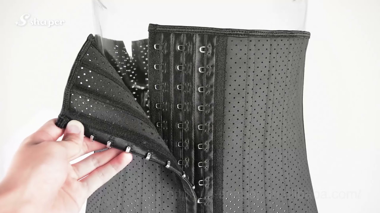 25 Steel Bones Latex Waist Trainer