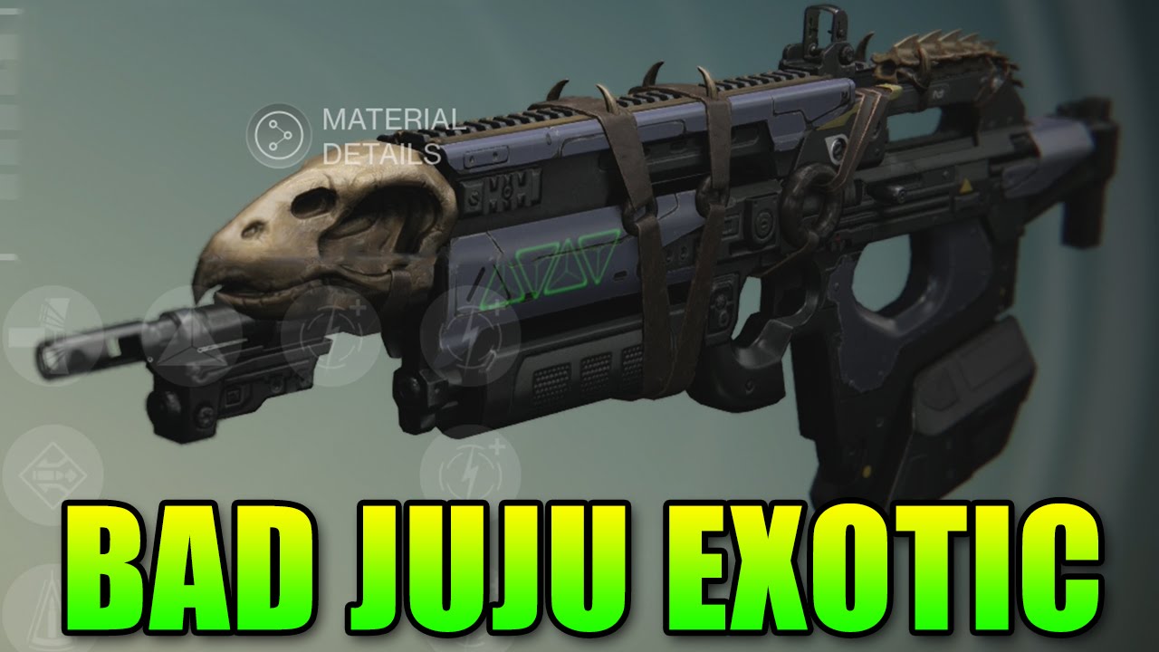 Destiny Bad Juju Exotic Pulse Rifle | Toland's Legacy Bounty