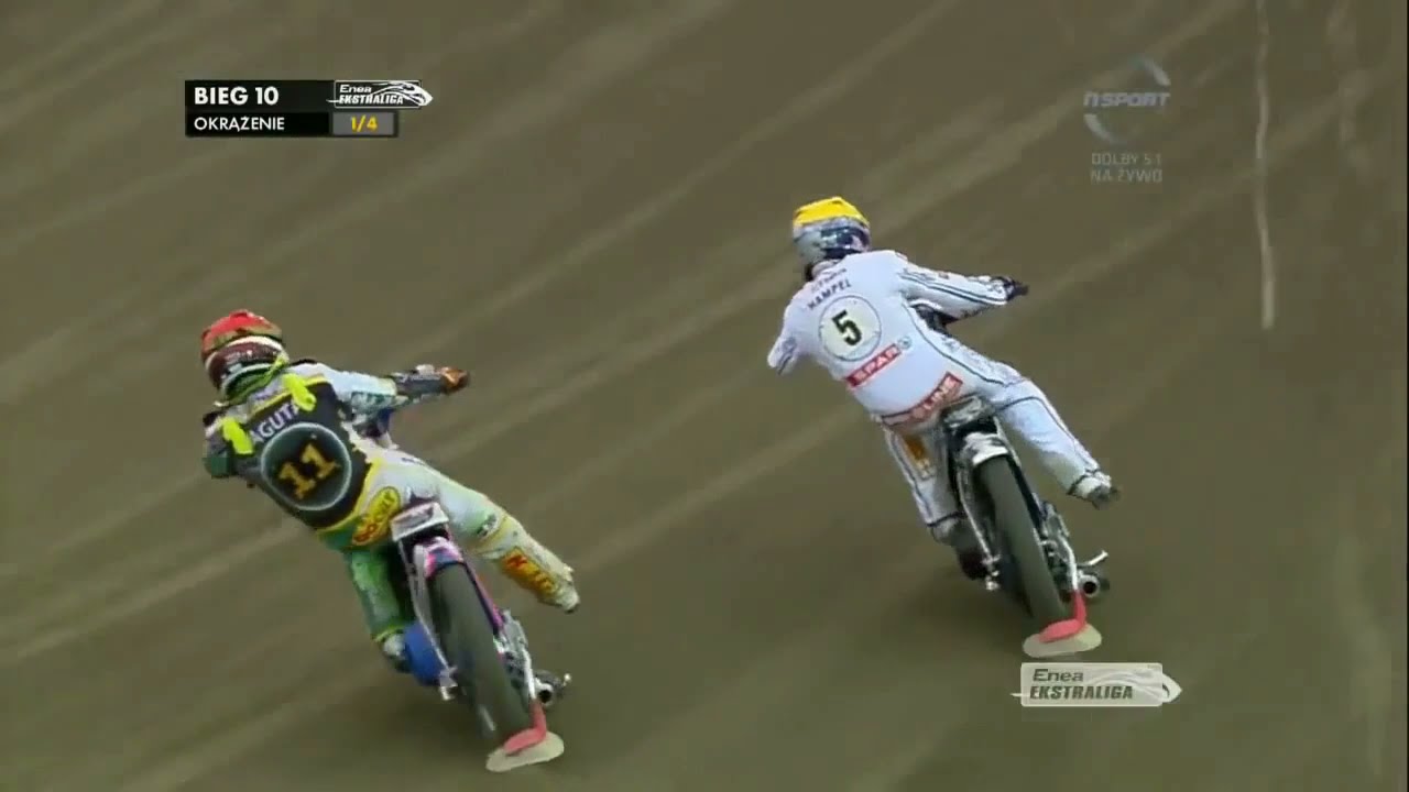 Powr&oacute;t do przeszłości #1 - Rafał Szombierski, Grigorij Łaguta i Jarosław Hampel (Bieg 10: 9.6.2013)