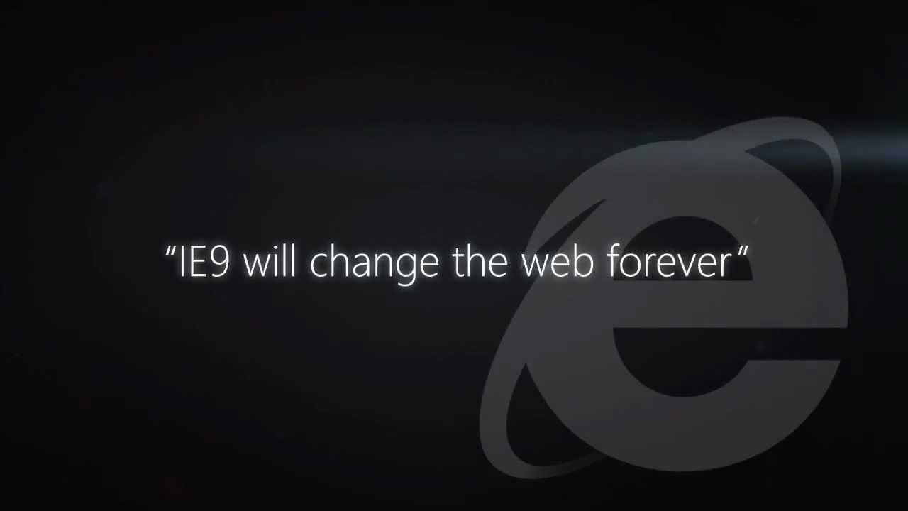 A more beautiful web is... Internet Explorer TV commercial