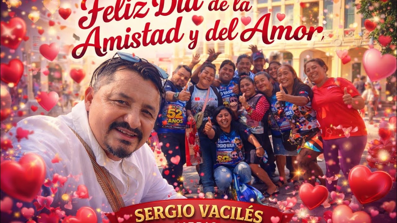 feliz dia de la amistad - Sergio Vasil Salvadoreño [Plaza Libertad]