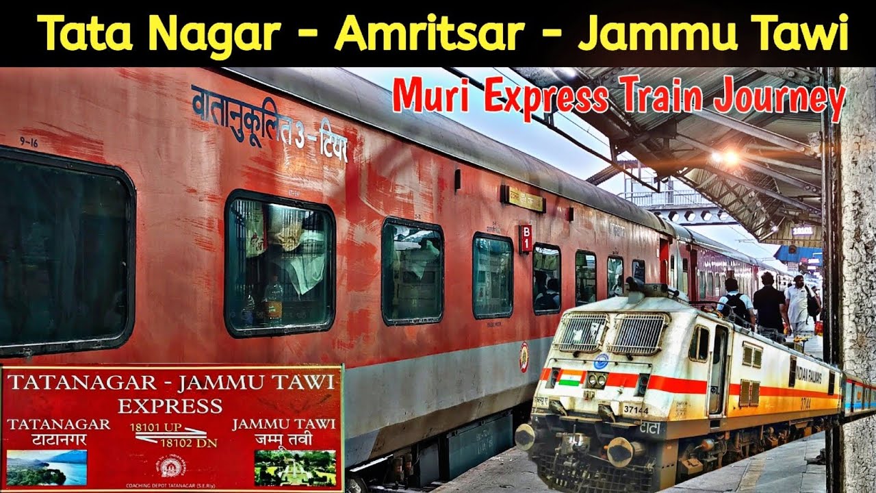 TATA Nagar - Amritsar - Jammu Tawi Express Train Journey *असली लूट तो इस ट्रैन में चल रही है आज भी*🤬