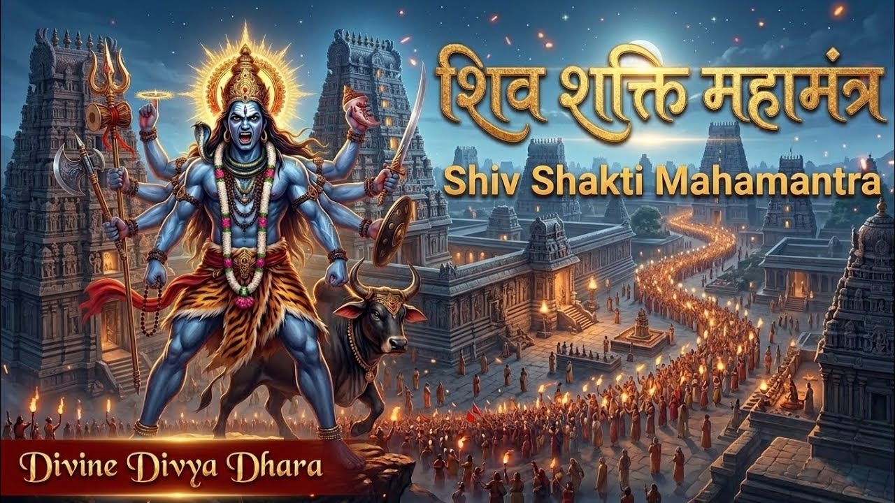 शिव शक्ति महामंत्र 🙏 | Shiv Shakti Mahamantra | Powerful Shiva Bhajan 2026 | ॐ नमः शिवाय”