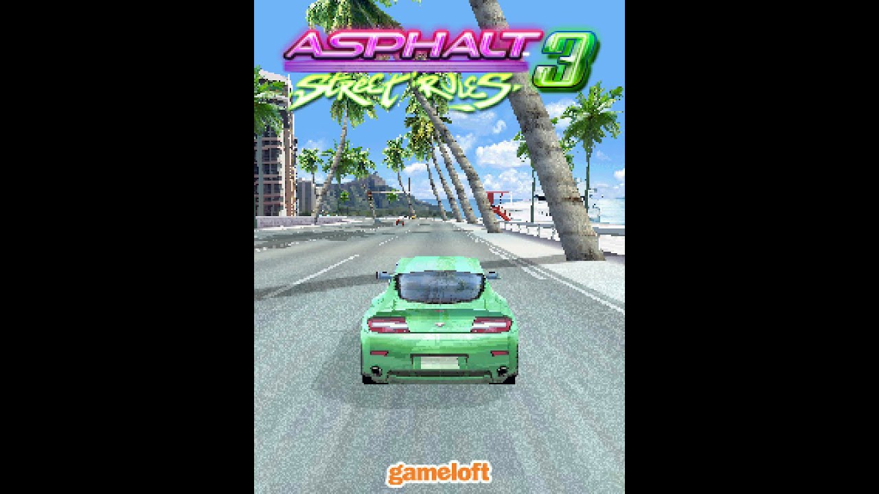Asphalt 3: Street Rules (Symbian / N-Gage 2.0 Game) - Walkthrough (No Commentary)