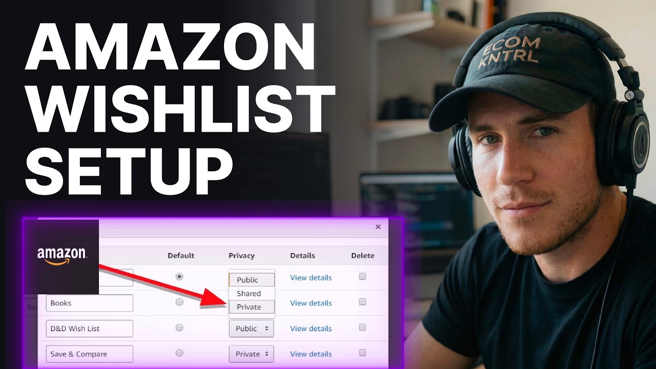 How to Set Up Amazon Wishlist Without Sharing Address (2026) | Step-by-Step