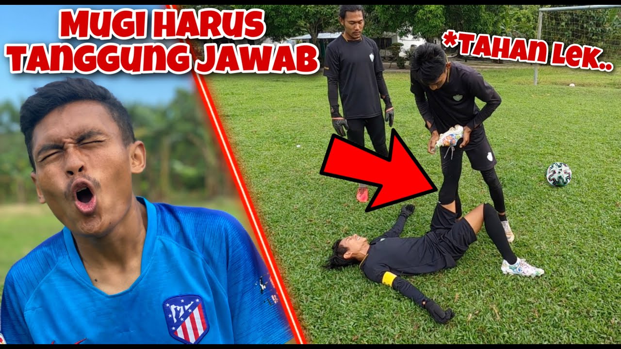 ADUH❗️ KAKI BENY & BAGONG HAMPIR PATAH MAIN GAME BUATAN MUGI