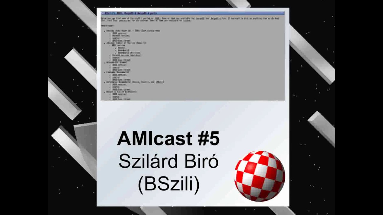 AMIcast - Episode 5 - BSzili