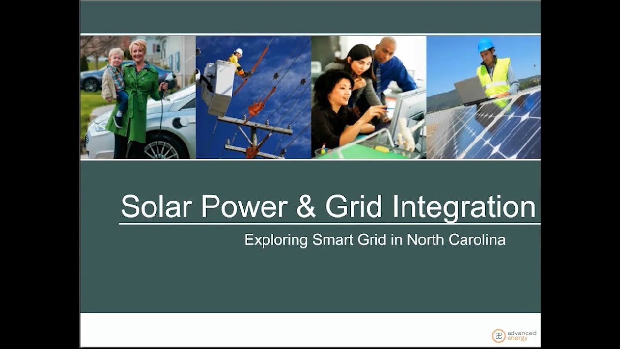 Solar Power and Grid Integration Webinar
