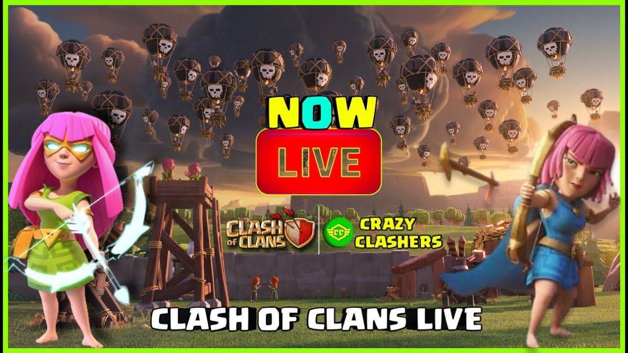 Coc live| new clash of clans update|live coc update th17|#cocliv
