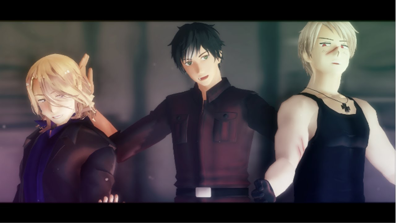 【MMD x APH】2p!BTT - Masked B*tch