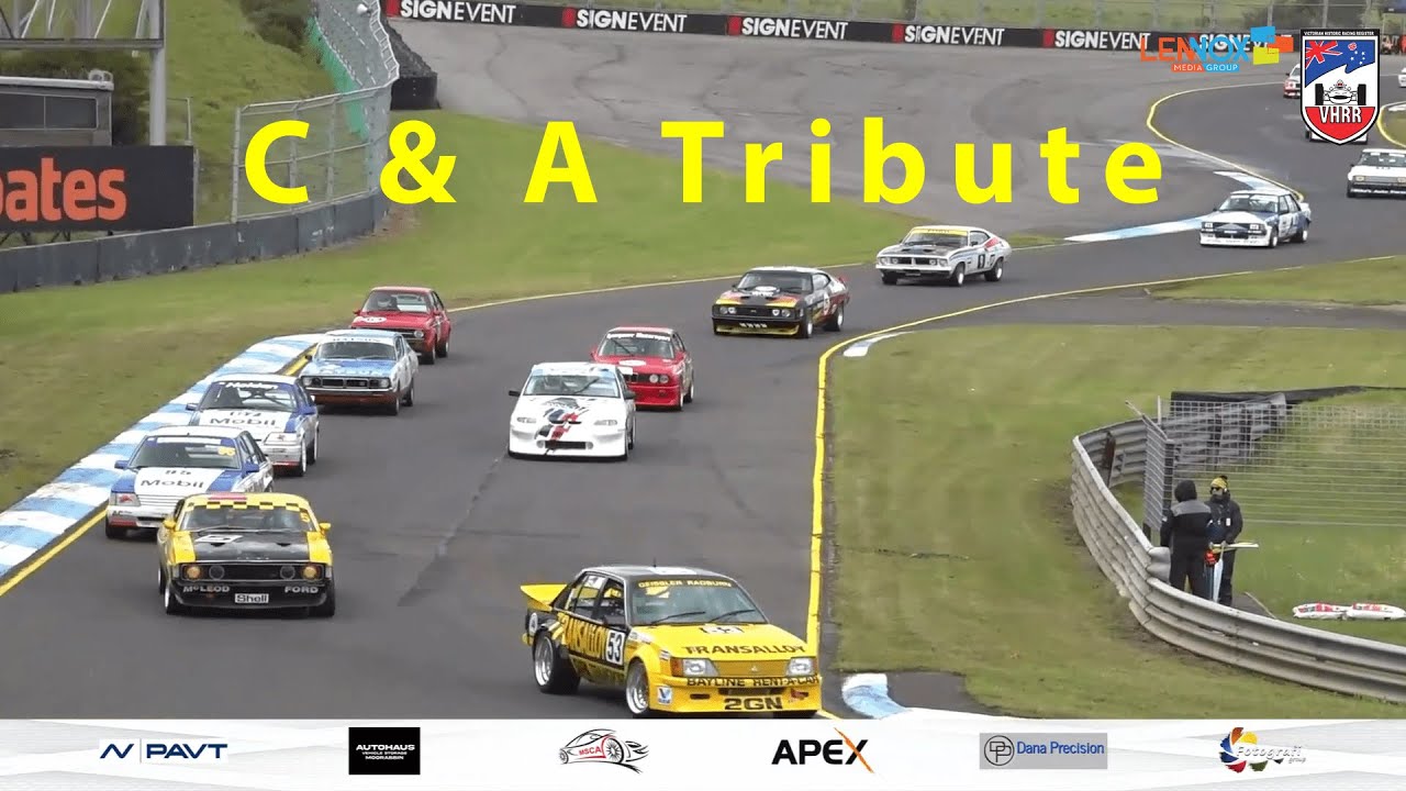 Historic Sandown 2025 C & A Tribute Cars