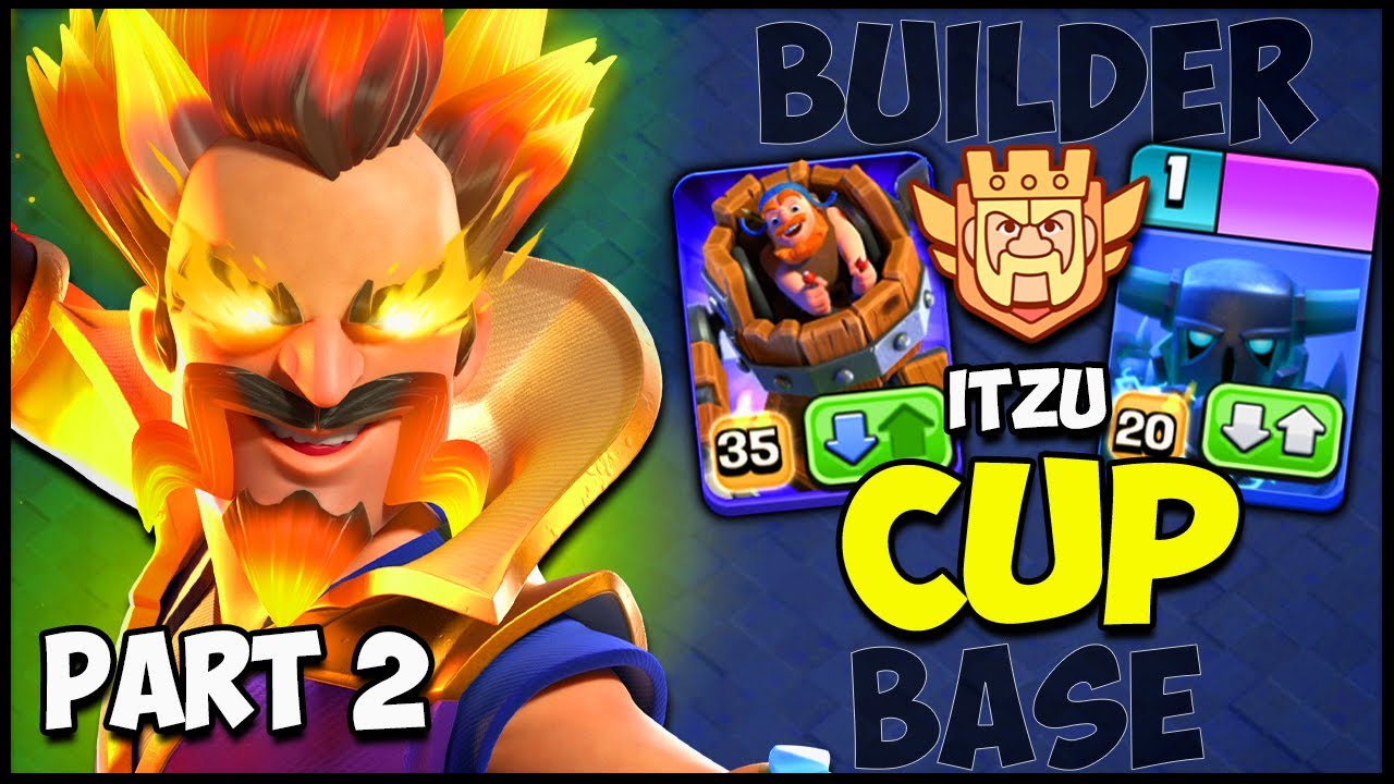 EASIEST Way to Triple MAX Builder Hall Bases in iTzu Cup (Part 2)
