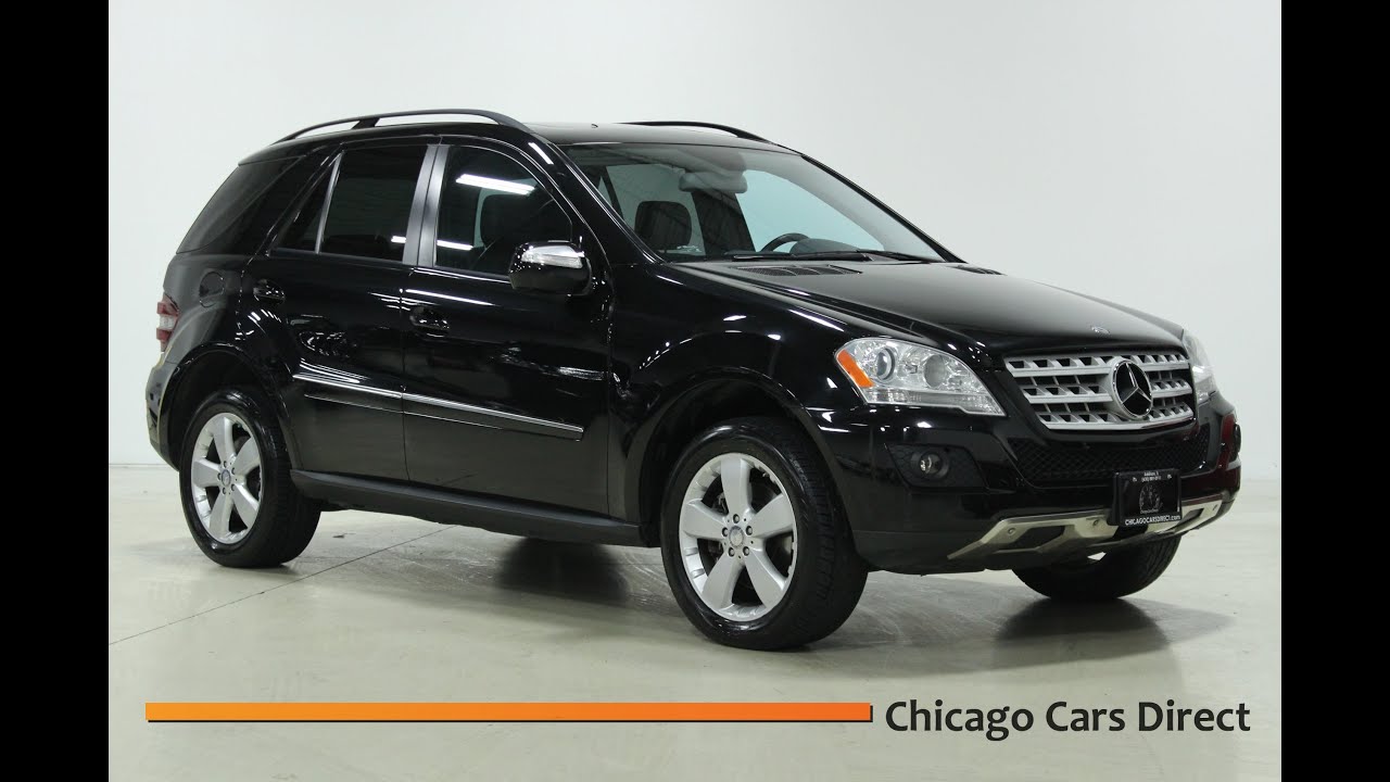 Chicago Cars Direct Reviews Presents a 2009 Mercedes-Benz ML350 4Matic AWD M-Class