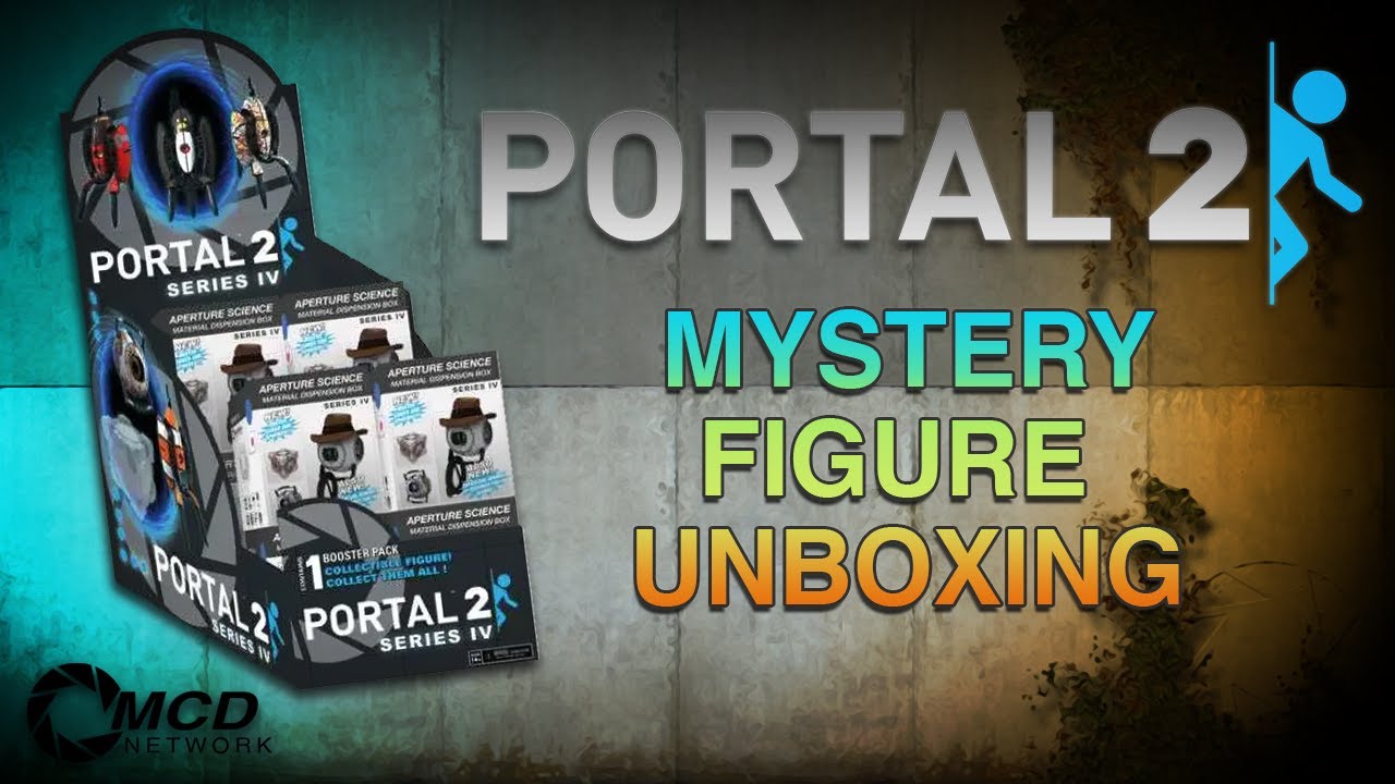 Necca Portal 2 Turret Mystery Figure Series IV Unboxing