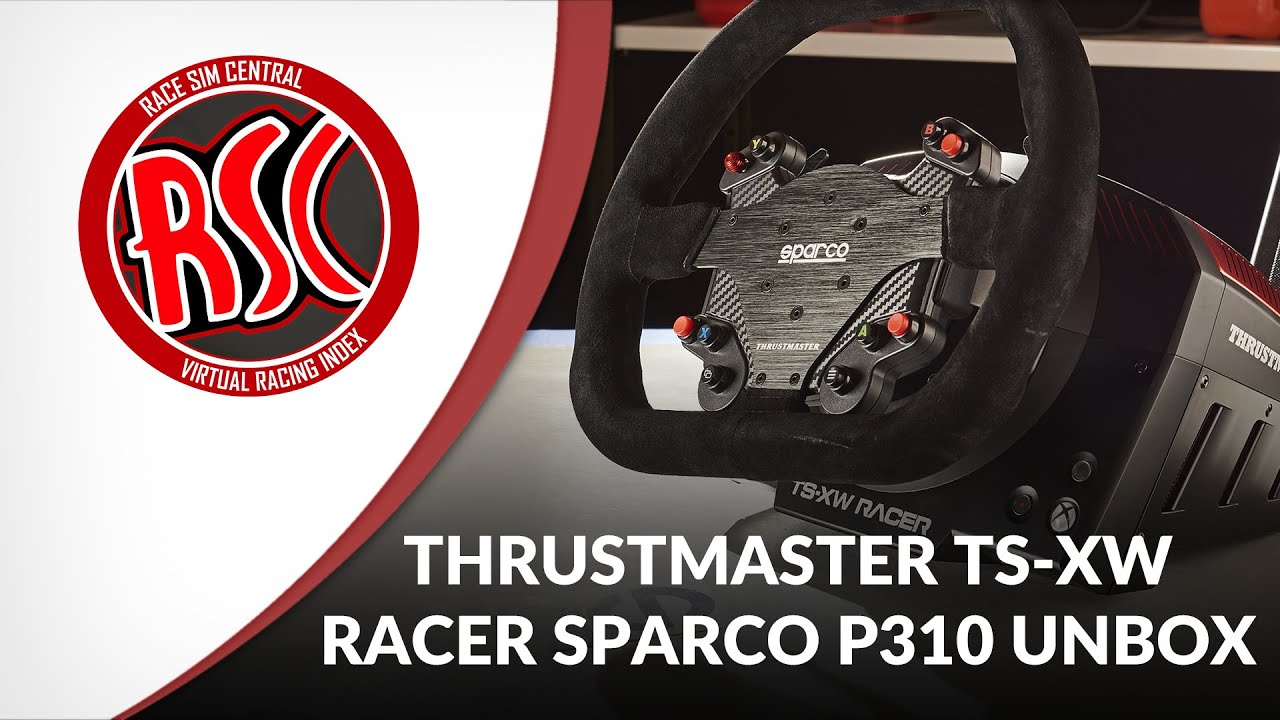 Thrustmaster TS-XW Racer Sparco P310 Competition Mod Unbox