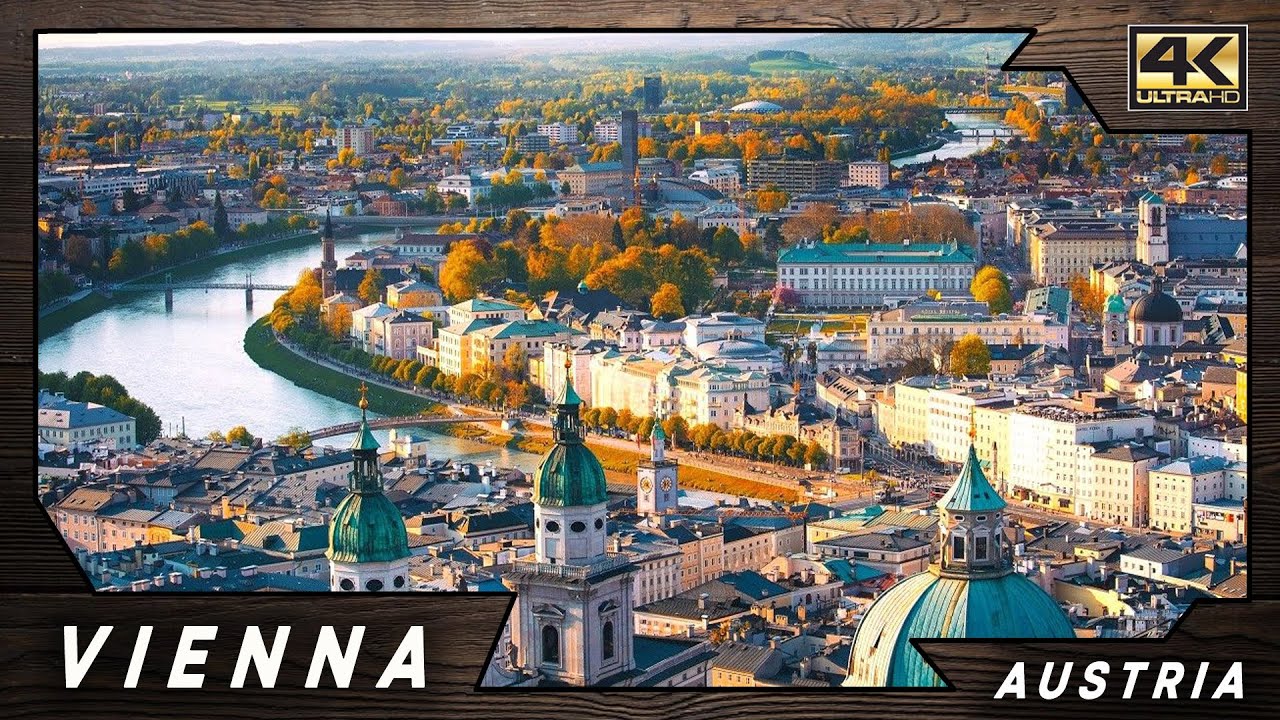 Vienna Austria 🇦🇹 Drone Footage in 4K | Stunning Aerial Views