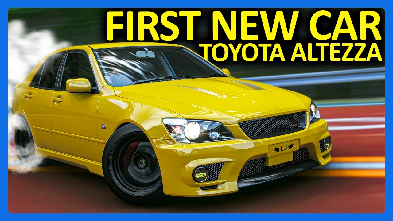 Forza Horizon 6: Кастомизация Toyota Altezza со swap-двигателем LFA!! (Геймплей FH6)