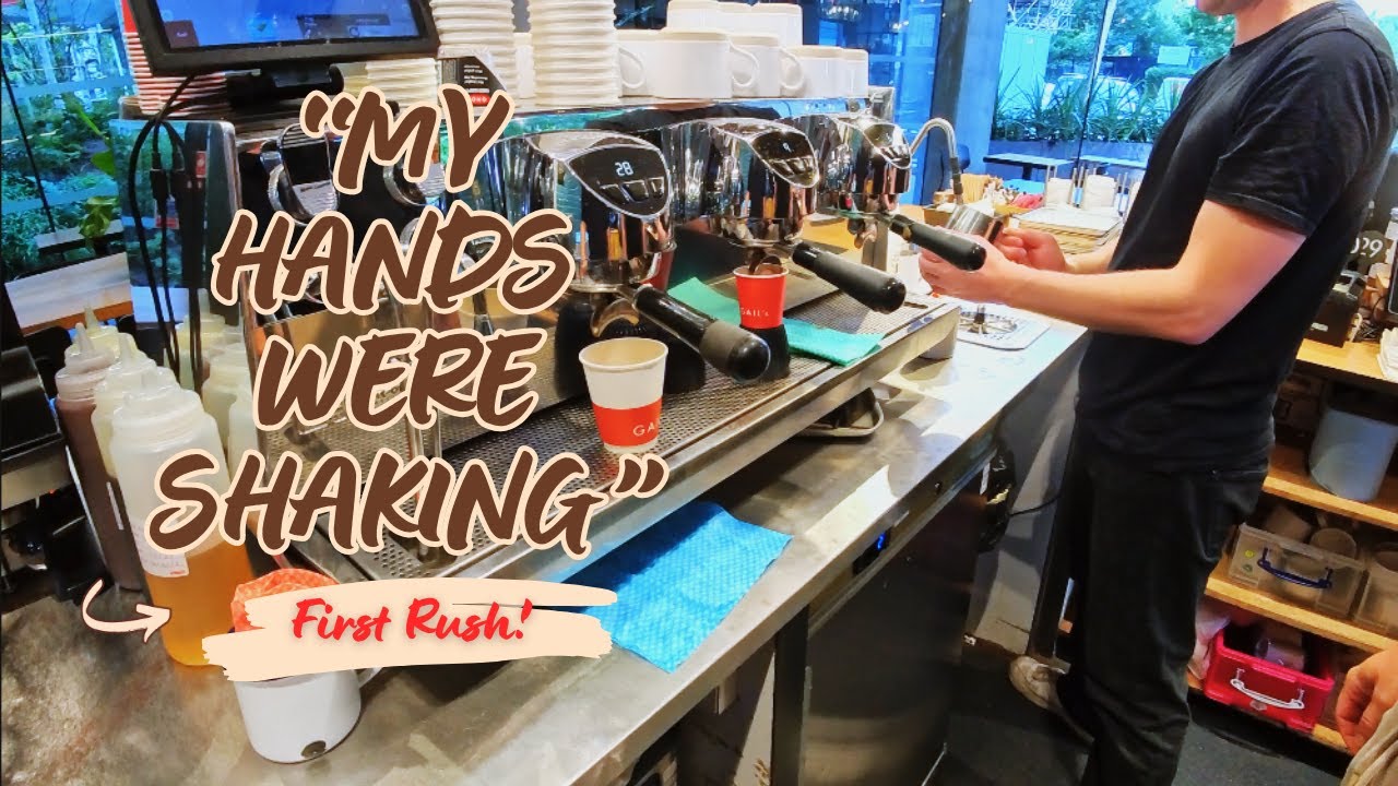Training a New Barista During Their First Rush