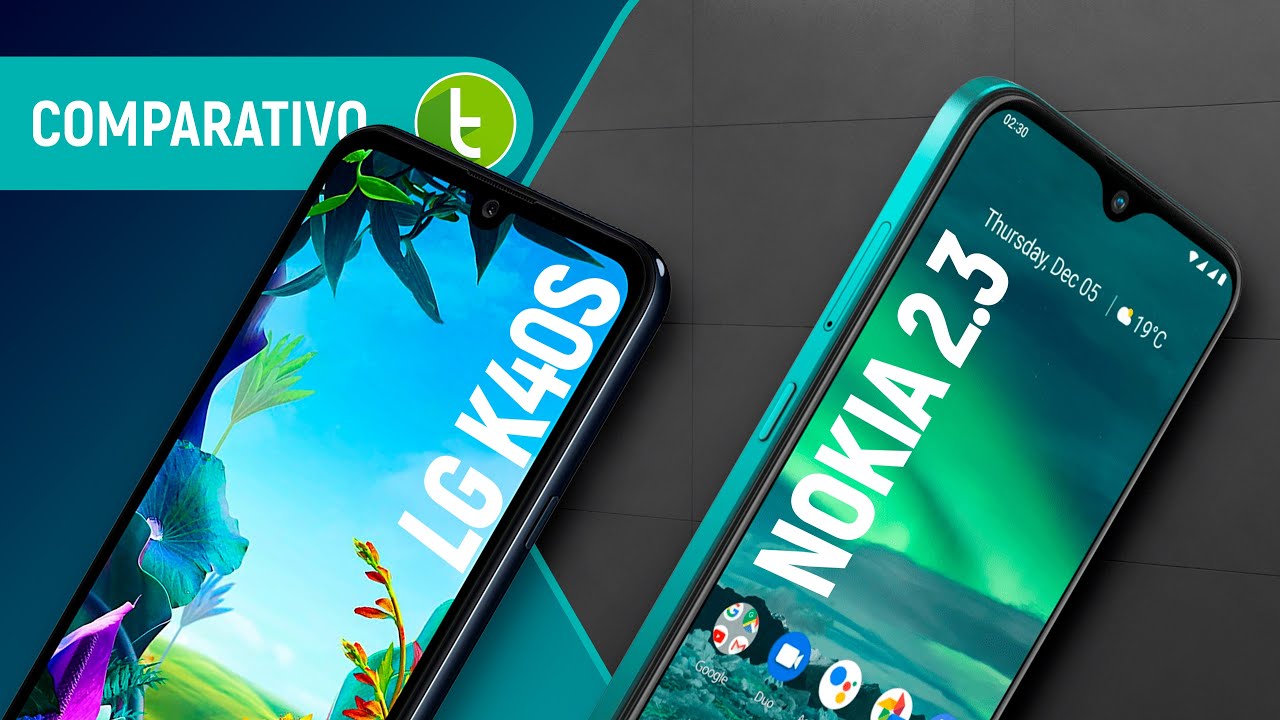 LG K40s vs NOKIA 2.3: NOVO BASICÃO finlandês supera REI do CUSTO BENEFÍCIO? | Comparativo