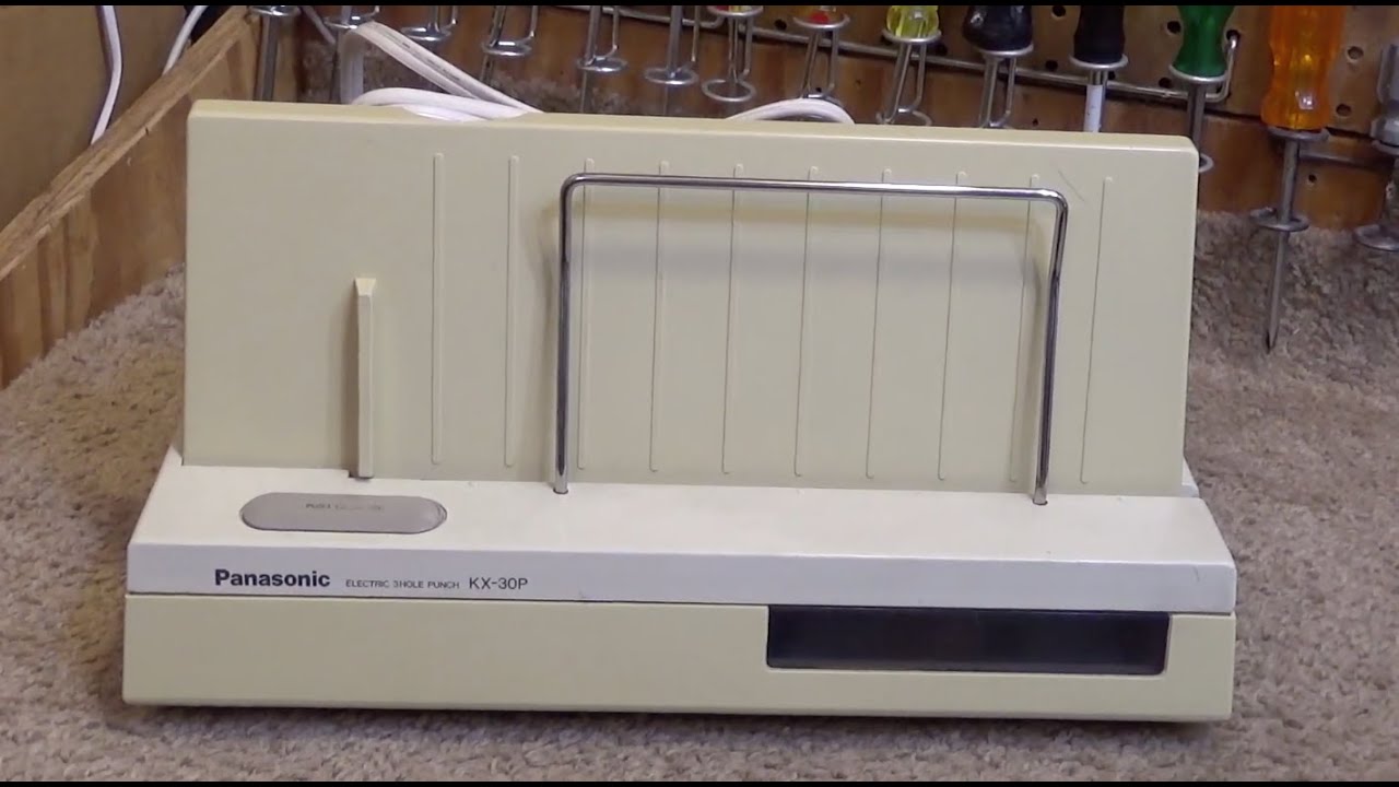 Panasonic KX-30P Electric 3-Hole Punch