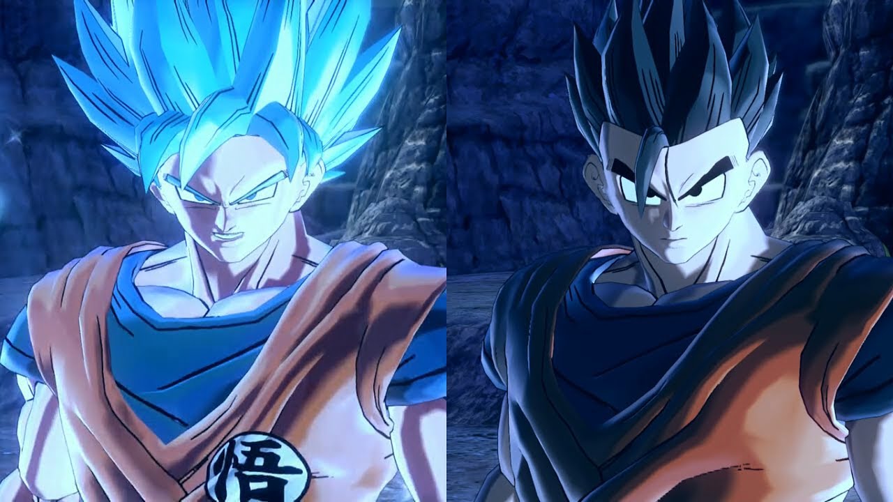 GOKU BLUE vs Ultimate GOHAN | Dragon Ball Xenoverse 2