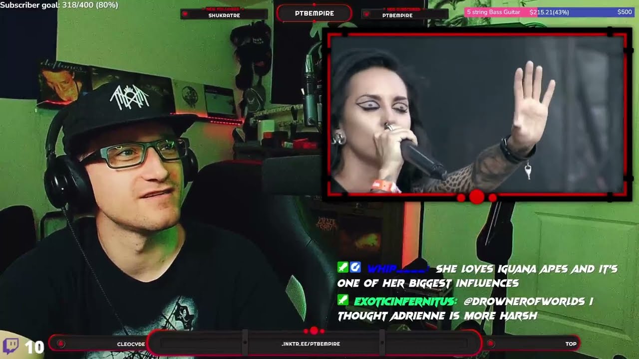 Jinjer - Captain Clock (Live at Resurrection Fest 2018) (PRODUCER REACTION) 