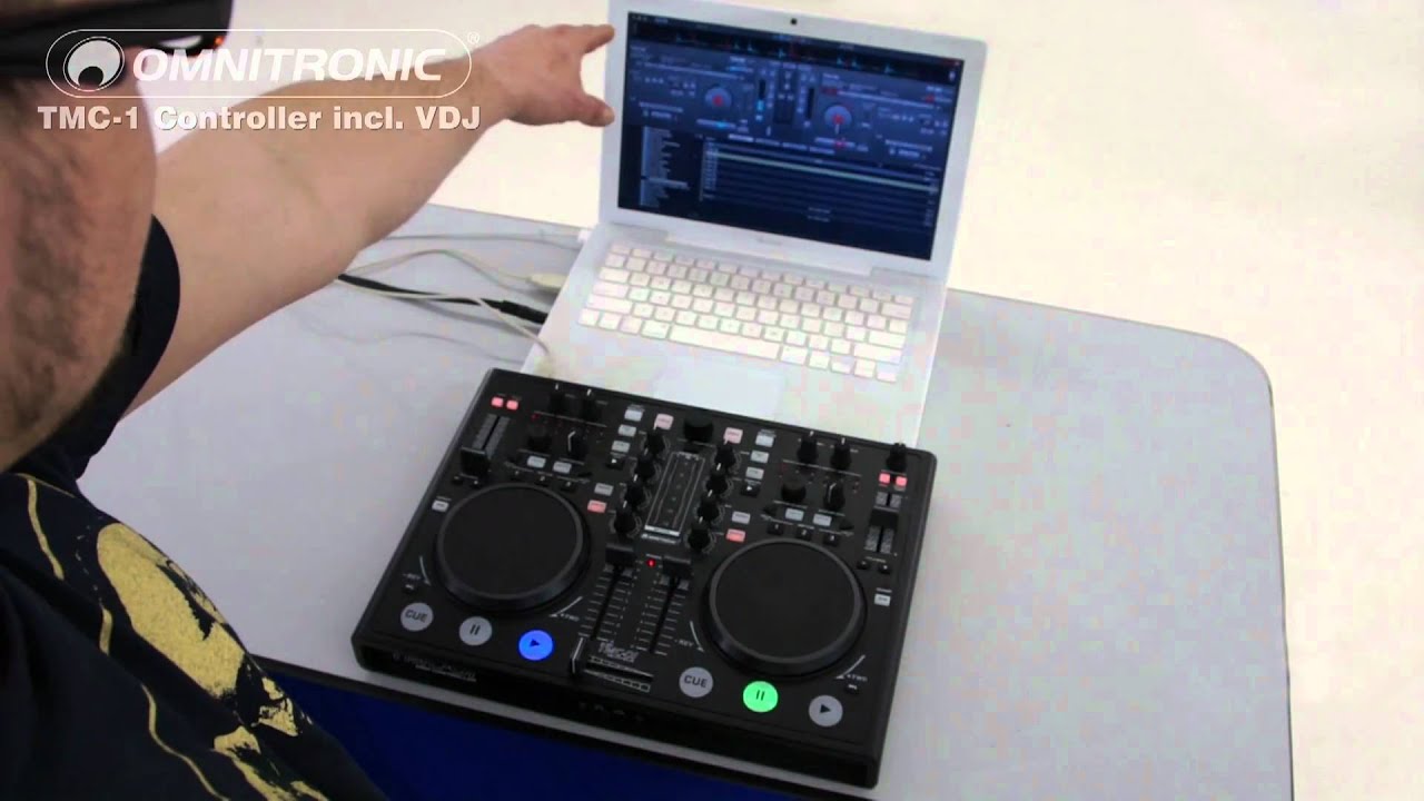 OMNITRONIC TMC-1 Controller incl. Virtual DJ - feat. 