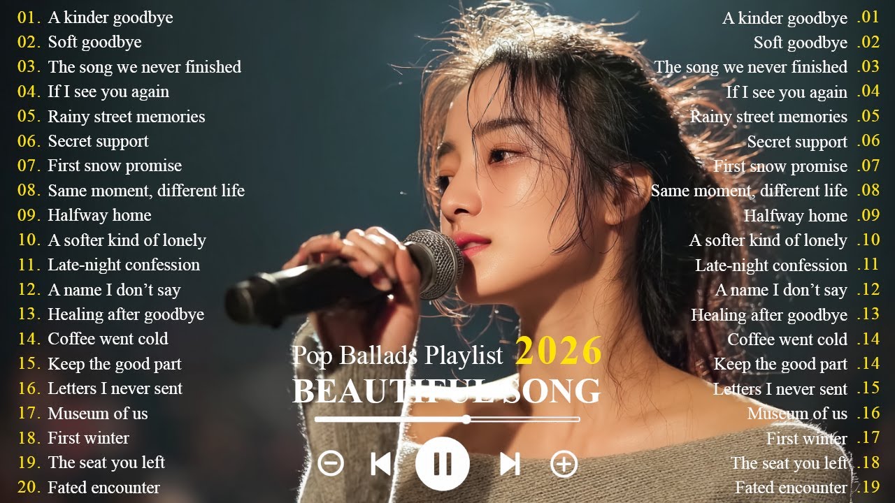 2026 New Romantic Love Songs & Beautiful Melodies Ballads | Easy Listening Songs | K-Drama OST Vibes