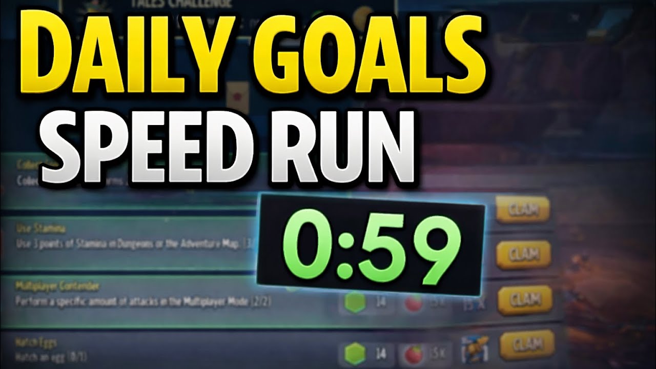 daily challenge speedrun