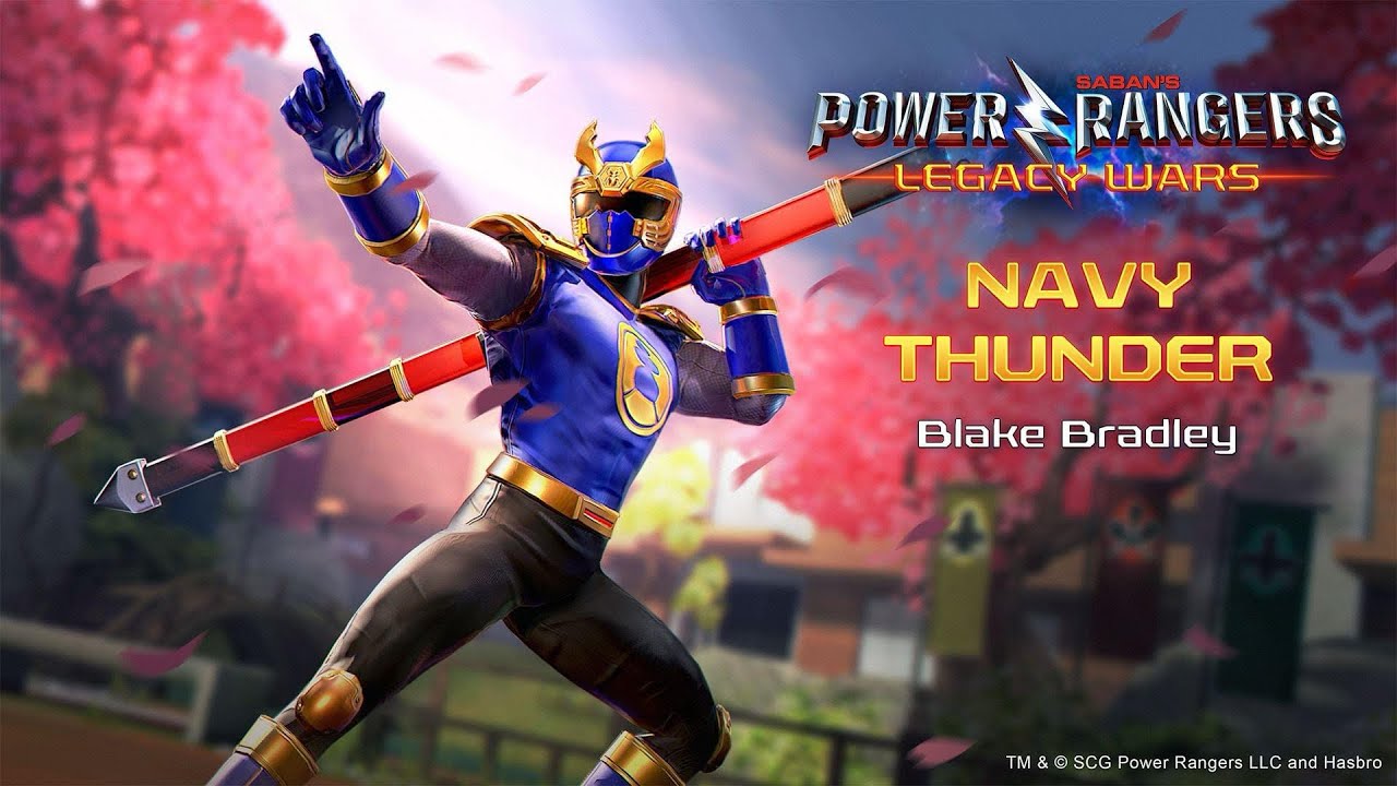 Blue Thunder Ranger Blake | Power Rangers Legacy wars