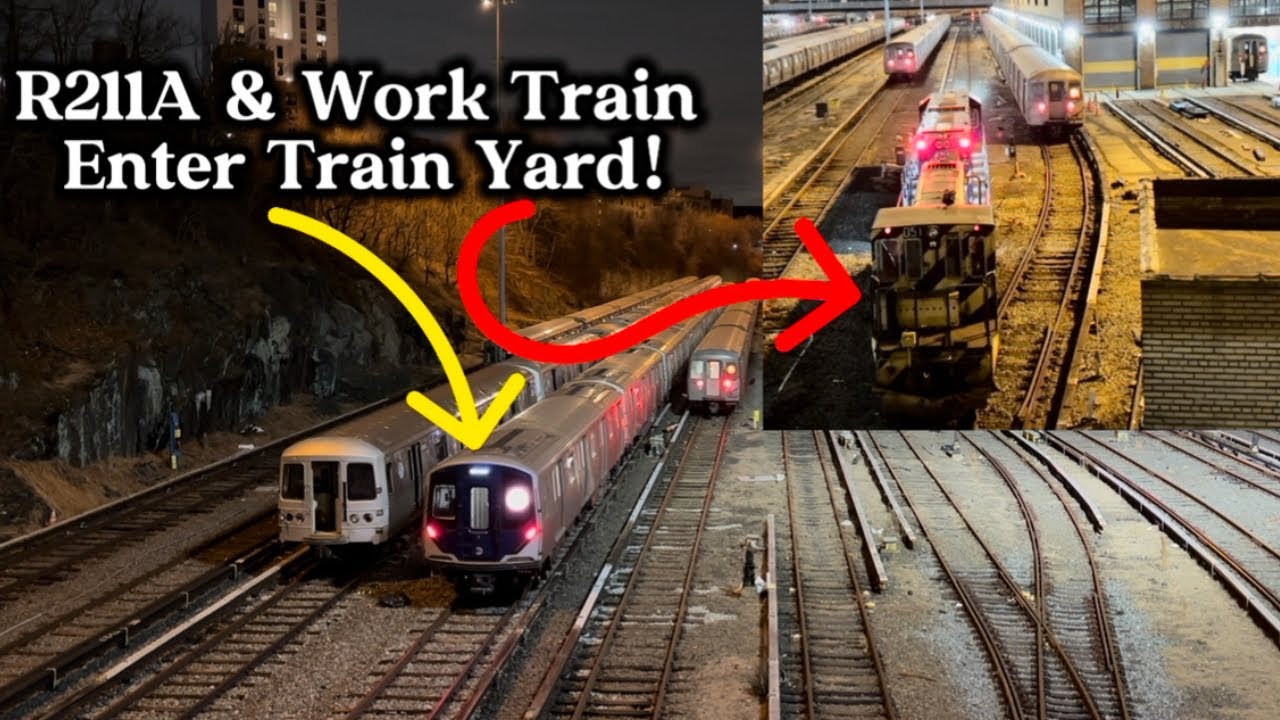 R211A Action! | Concourse Train Yard | January 2026