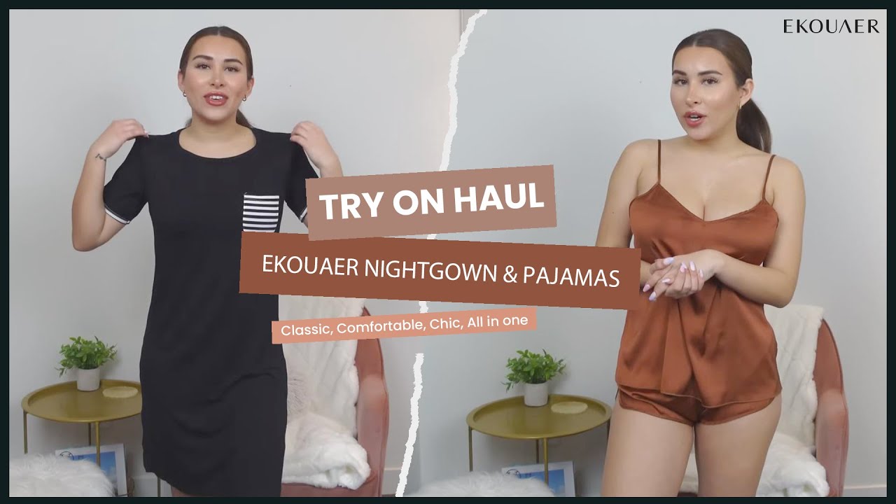 Adorable and Affordable Pajamas | Ekouaer ft. officiallyval