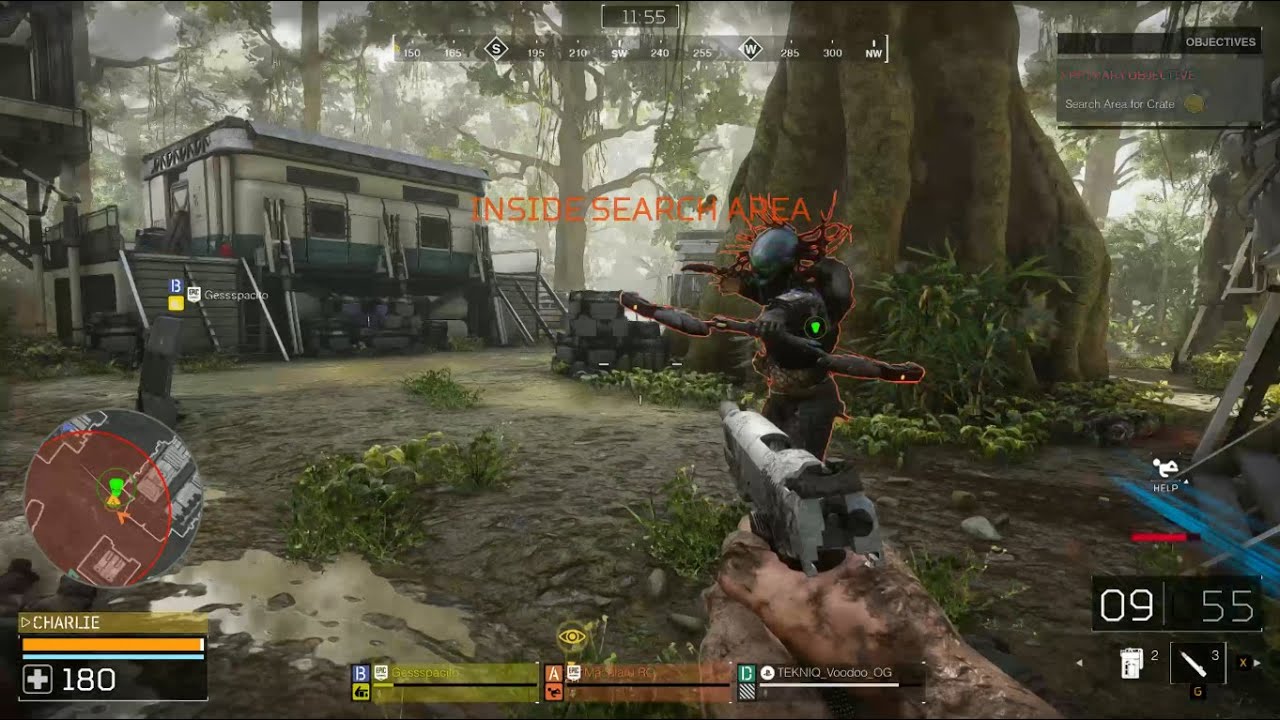 When your Fireteam just wants to kill the Predator
