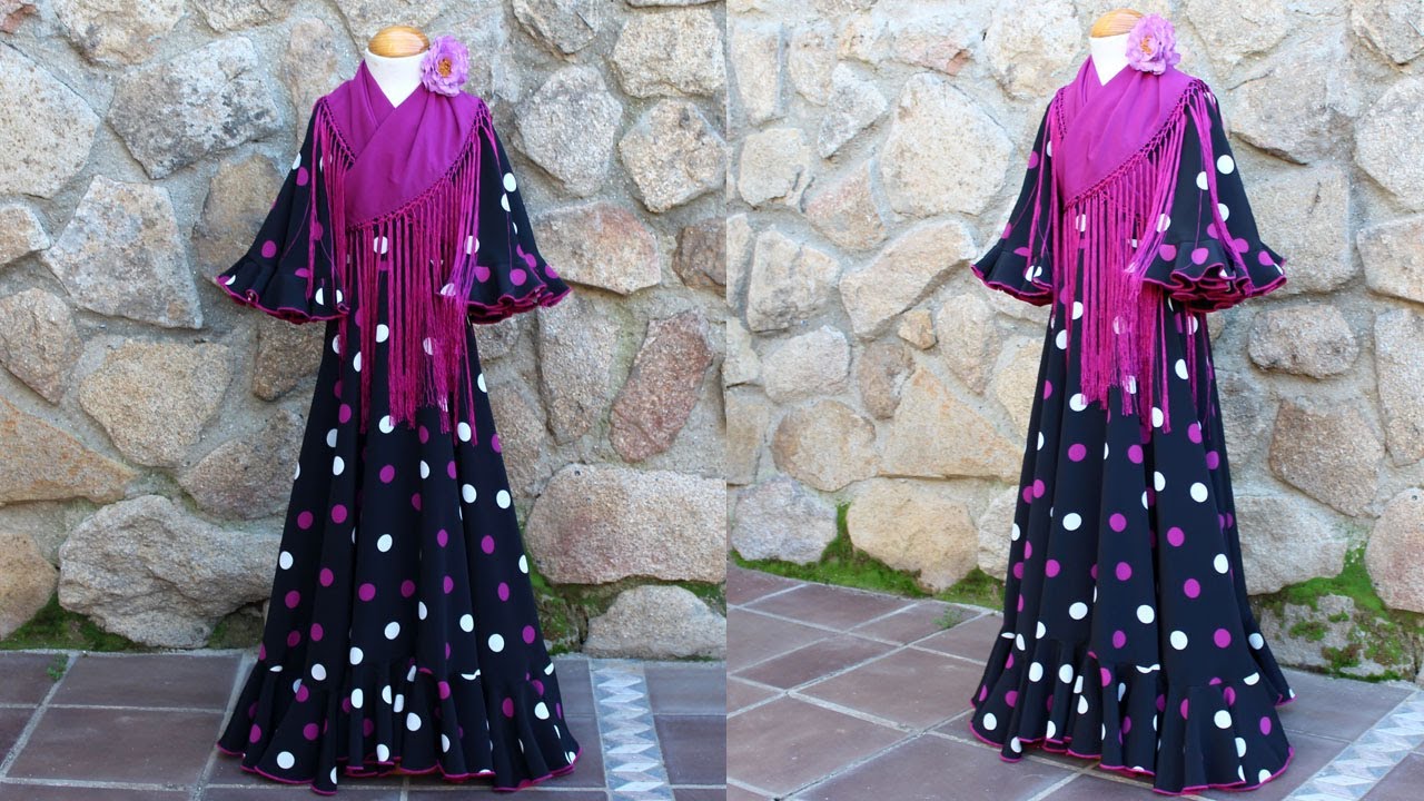 Vestido Rociero de niña.