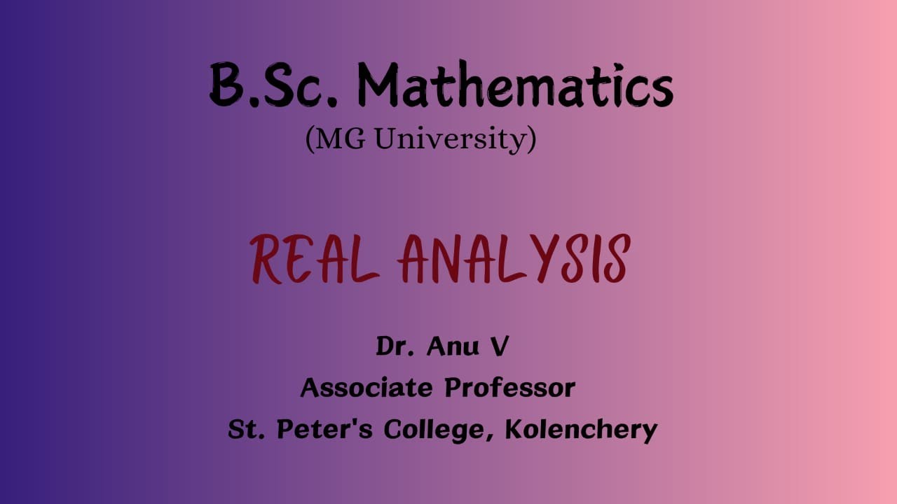 5.4.3 - Uniform Continuity Theorem - Real Analysis