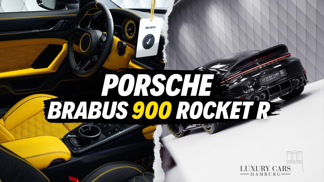 DAS IST DER ULTIMATIVE PORSCHE MIT 900 PS 🚀 | 2025 BRABUS 900 ROCKET R + SOUND