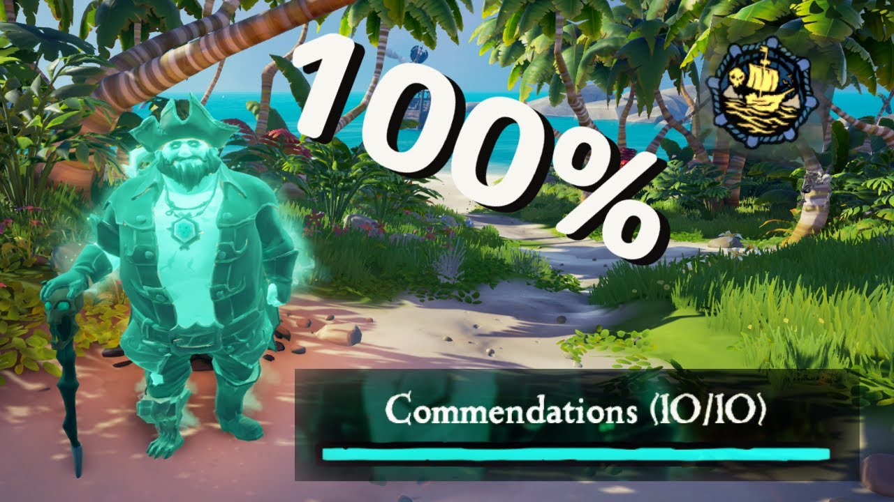 Maiden Voyage (100% - All Commendations) - Sea Of Thieves