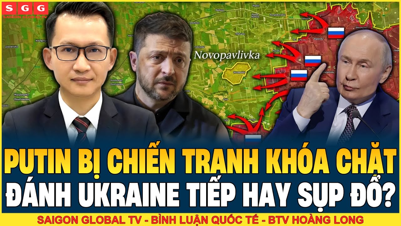 Putin Bị Chiến Tranh Kh&oacute;a Chặt: Nga Phải Đ&aacute;nh Tiếp D&ugrave; Kh&ocirc;ng C&ograve;n Cửa Thắng?