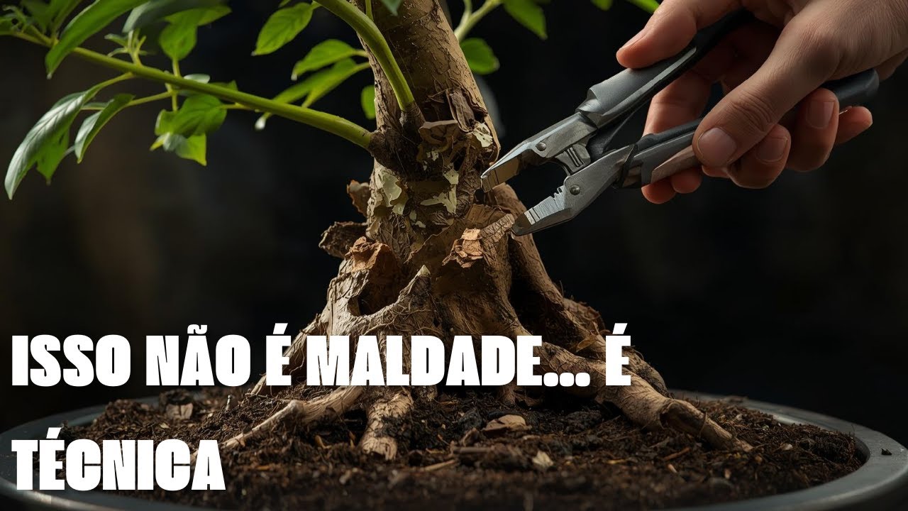 QUEBREI A RAIZ DESSE FÍCUS COM UM ALICATE 😱 | O SEGREDO DO NEBARI PERFEITO
