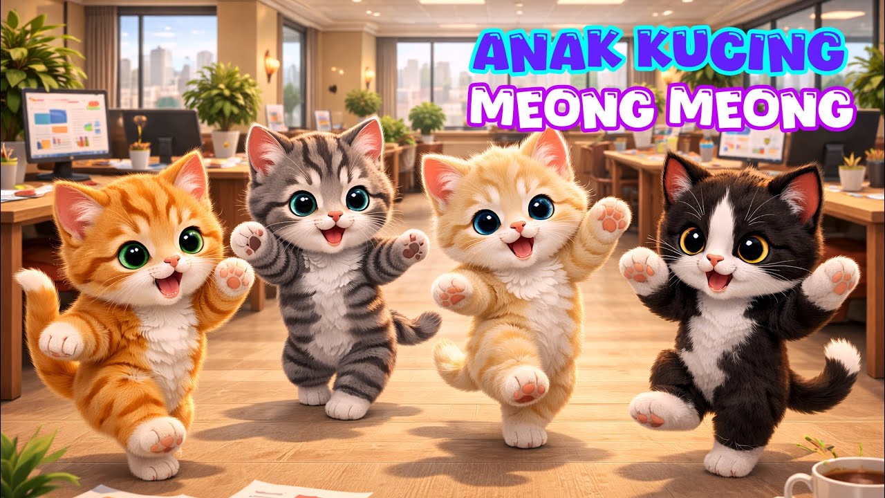 Lagu Anak Anak Kucing Meong.. Meong | Kitten Song