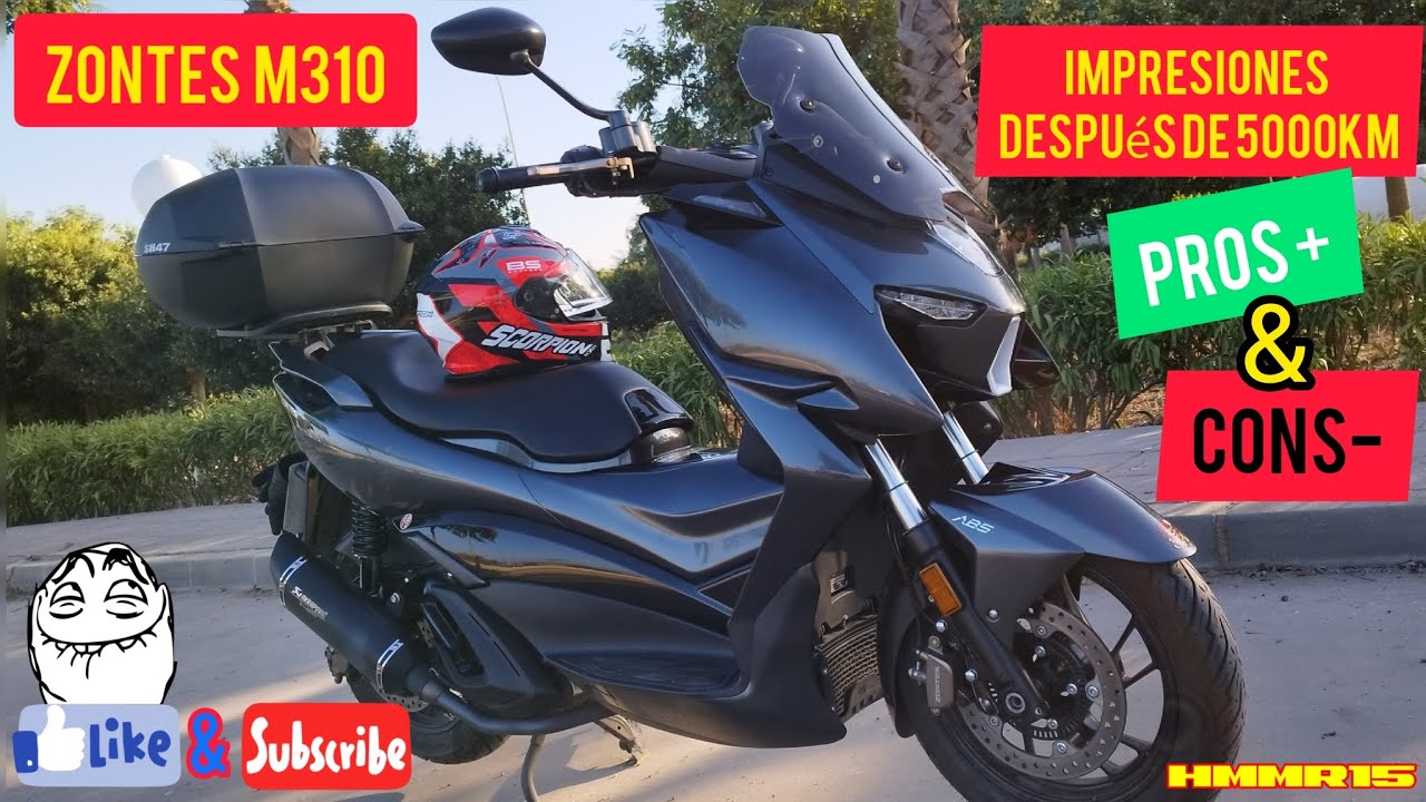Zontes M310/310M Impresiones después de 5000km....Pros!? Cons!?