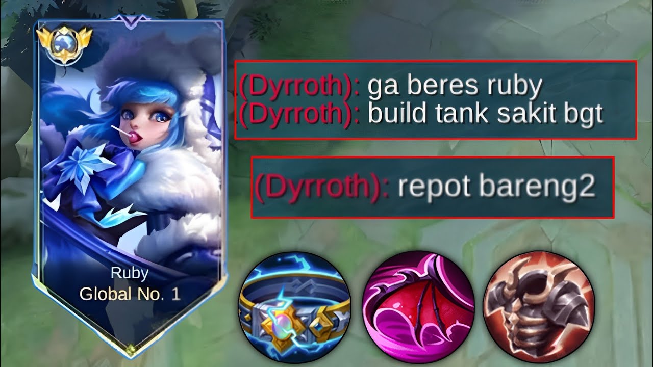 Build Ruby Paling Rusak Dyrroth Sampe Kena Mental!